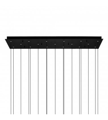 Greta Integrated LED Black Chandelier (1589P48-17-101-RC) - CWI Greta Integrated LED Black Chandelier (1589P48-17-101-RC) - CWI