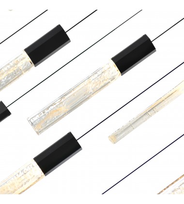 Greta Integrated LED Black Chandelier (1589P48-17-101-RC) - CWI Greta Integrated LED Black Chandelier (1589P48-17-101-RC) - CWI