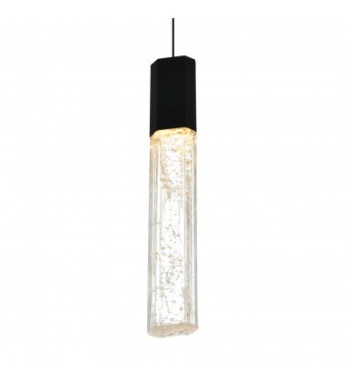 Greta Integrated LED Black Mini Pendant (1589P5-1-101) - CWI Greta Integrated LED Black Mini Pendant (1589P5-1-101) - CWI