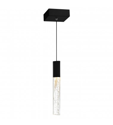Greta Integrated LED Black Mini Pendant (1589P5-1-101) - CWI Greta Integrated LED Black Mini Pendant (1589P5-1-101) - CWI