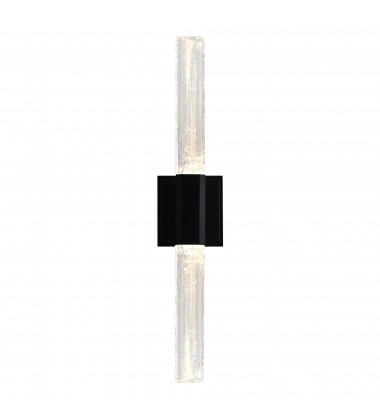  Greta Integrated LED Black Vanity Light (1589W24-101) - CWI