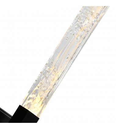  Greta Integrated LED Black Vanity Light (1589W24-101) - CWI