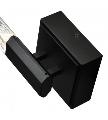  Greta Integrated LED Black Wall Light (1589W5-101) - CWI