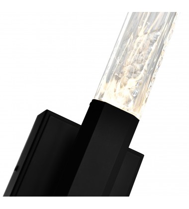  Greta Integrated LED Black Wall Light (1589W5-101) - CWI