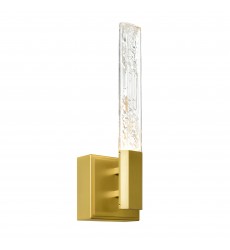  Greta Integrated LED Brass Wall Light (1589W5-624) - CWI