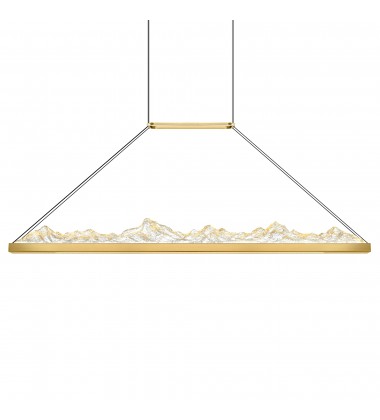  Himalayas Integrated LED Brass Chandelier (1601P48-624) - CWI