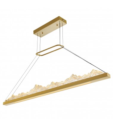  Himalayas Integrated LED Brass Chandelier (1601P48-624) - CWI