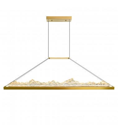  Himalayas Integrated LED Brass Chandelier (1601P48-624) - CWI