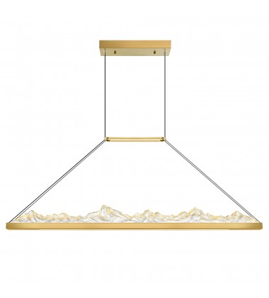  Himalayas Integrated LED Brass Chandelier (1601P48-624) - CWI