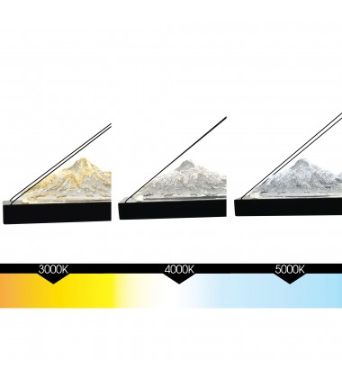  Himalayas Integrated LED Black Chandelier (1601P62-101) - CWI