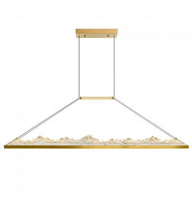  Himalayas Integrated LED Brass Chandelier (1601P62-624) - CWI