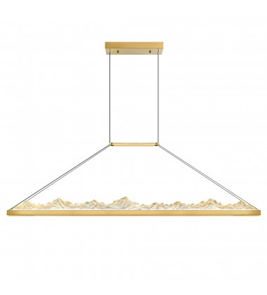  Himalayas Integrated LED Brass Chandelier (1601P62-624) - CWI