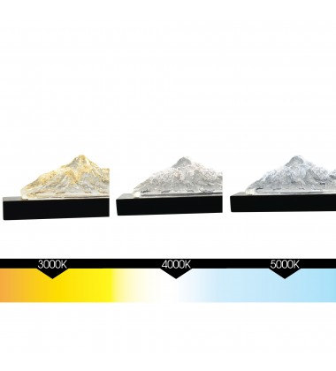  Himalayas Integrated LED Black Vanity Light (1601W26-101) - CWI