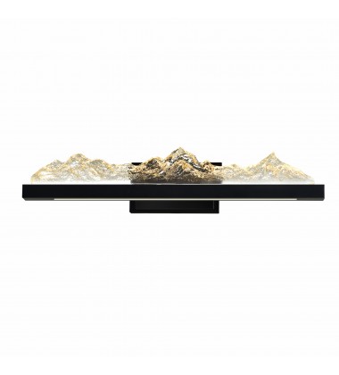  Himalayas Integrated LED Black Vanity Light (1601W26-101) - CWI