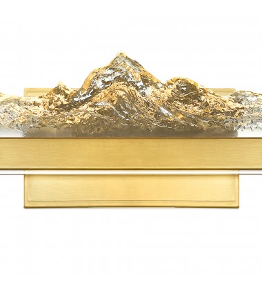  Himalayas Integrated LED Brass Vanity Light (1601W26-624) - CWI