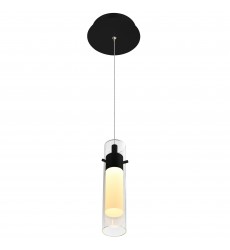 Olinda LED Integrated Black Mini Pendant (1606P5-1-101) - CWI  Olinda LED Integrated Black Mini Pendant (1606P5-1-101) - CWI