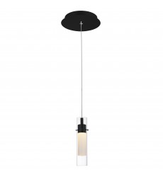 Olinda LED Integrated Black Mini Pendant (1606P5-1-101) - CWI  Olinda LED Integrated Black Mini Pendant (1606P5-1-101) - CWI