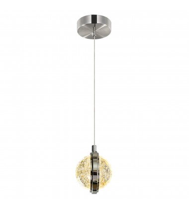  Salvador 4 in LED Integrated Polished Nickel Pendant (1673P4-1-613) - CWI