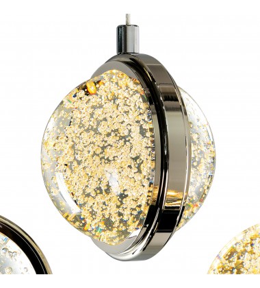  Salvador 4 in LED Integrated Polished Nickel Pendant (1673P4-1-613) - CWI