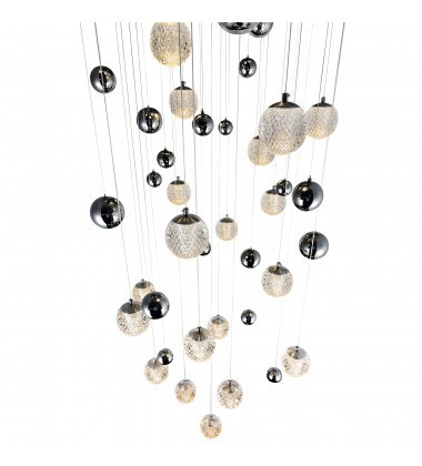  Siena 23 Light Chrome Chandelier (1679P32-23-601) - CWI