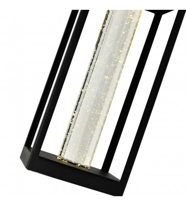  Rochester LED Integrated Black Outdoor Ceiling Light (1696P5-1-101) - CWI