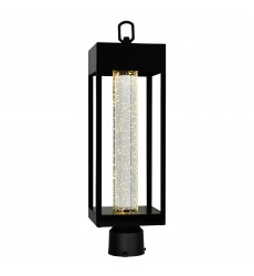  Rochester LED Integrated Black Outdoor Lantern Head (1696PT5-1-101) - CWI