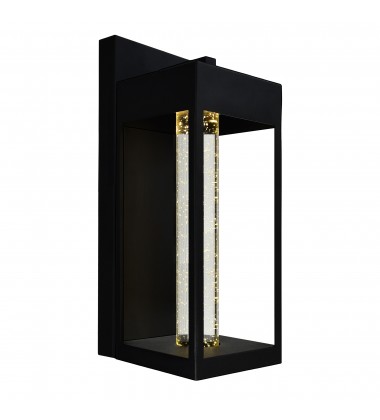  Rochester LED Integrated Black Outdoor Wall Light (1696W5-1-101-A) - CWI