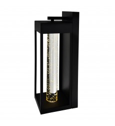 Rochester LED Integrated Black Outdoor Wall Light (1696W5-1-101-C) - CWI