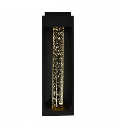  Rochester LED Integrated Black Outdoor Wall Light (1696W5-1-101-C) - CWI