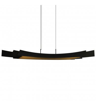  Candora Integrated LED Black Chandelier (1698P72-101) - CWI