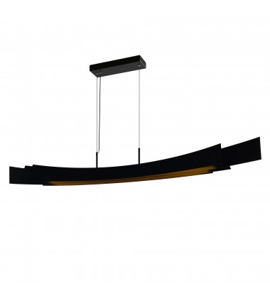  Candora Integrated LED Black Chandelier (1698P72-101) - CWI