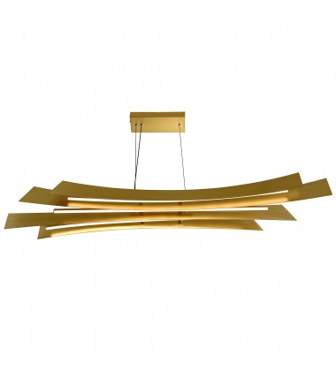  Candora Integrated LED Brass Chandelier (1698P72-624) - CWI