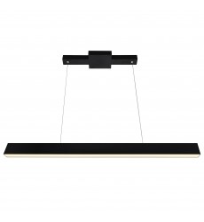  Pienza 47 in LED Integrated Black Chandelier (1701P47-101) - CWI