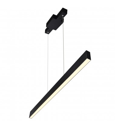  Pienza 47 in LED Integrated Black Chandelier (1701P47-101) - CWI