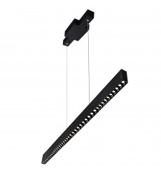  Pienza 52 in LED Integrated Black Chandelier (1701P52-A-101) - CWI