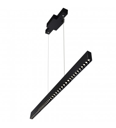 Pienza 52 in LED Integrated Black Chandelier (1701P52-A-101) - CWI  Pienza 52 in LED Integrated Black Chandelier (1701P52-A-101) - CWI