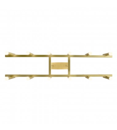 Dragonswatch Integrated LED Satin Gold Chandelier (1703P48-12-602-RC) - CWI Dragonswatch Integrated LED Satin Gold Chandelier (1703P48-12-602-RC) - CWI