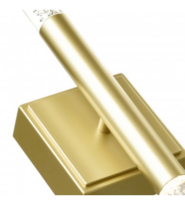 Dragonswatch Integrated LED Satin Gold Vanity Light (1703W26-602) - CWI Dragonswatch Integrated LED Satin Gold Vanity Light (1703W26-602) - CWI