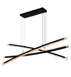  Saber Integrated LED Black Chandelier (1710P70-3-101) - CWI