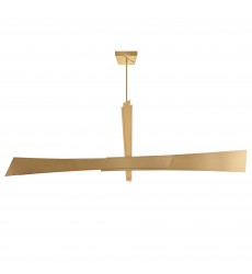  Solara Integrated LED Brass Chandelier (1717P72-624) - CWI