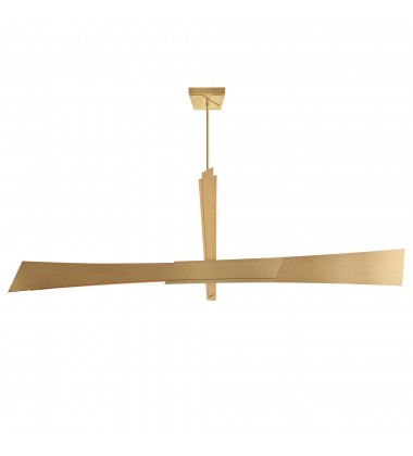  Solara Integrated LED Brass Chandelier (1717P72-624) - CWI