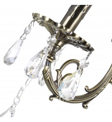  Brass 1 Light Wall Sconce With Antique Brass Finish (2015W5AB-1) - CWI