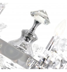  Flawless 14 Light Up Chandelier With Chrome Finish (2016P54C-14) - CWI