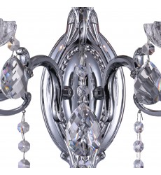  Flawless 2 Light Wall Sconce With Chrome Finish (2016W15C-2) - CWI