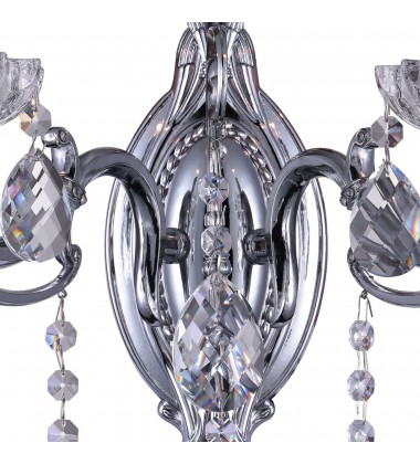  Flawless 2 Light Wall Sconce With Chrome Finish (2016W15C-2) - CWI