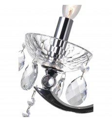  Flawless 1 Light Wall Sconce With Chrome Finish (2025W5C-1) - CWI