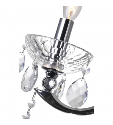  Flawless 1 Light Wall Sconce With Chrome Finish (2025W5C-1) - CWI