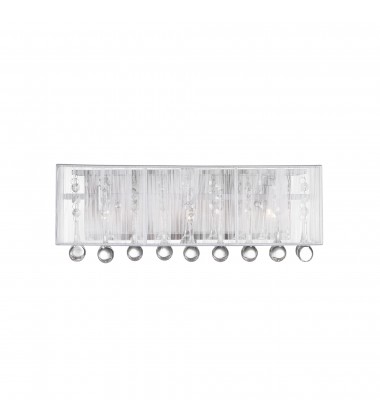 Water Drop 3 Light Vanity Light With Chrome Finish (5005W18C-RC (W)) - CWI Water Drop 3 Light Vanity Light With Chrome Finish (5005W18C-RC (W)) - CWI