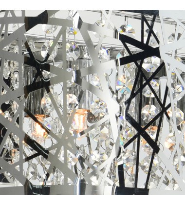  Eternity 6 Light Vanity Light With Chrome Finish (5008W32ST-O) - CWI