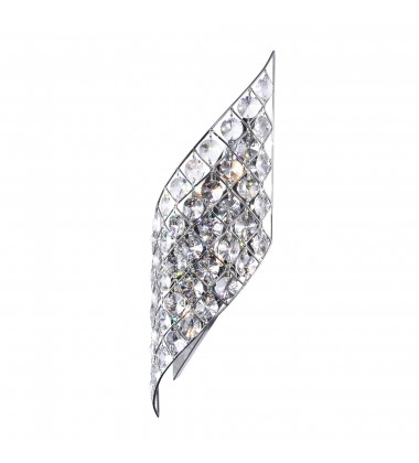  Chique 4 Light Wall Sconce With Chrome Finish (5021W7B-R(C)) - CWI